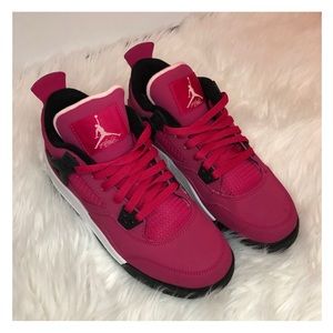 NWT- Air Jordan 4 Retro GS “Voltage Cherry”